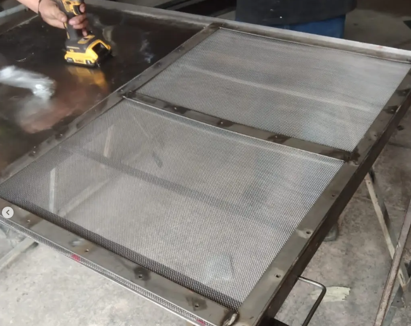 Fabricación de criba industrial en Tonalá