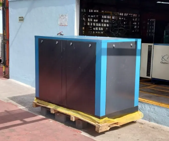 Base metálica para compresor industrial fabricada en Jauja