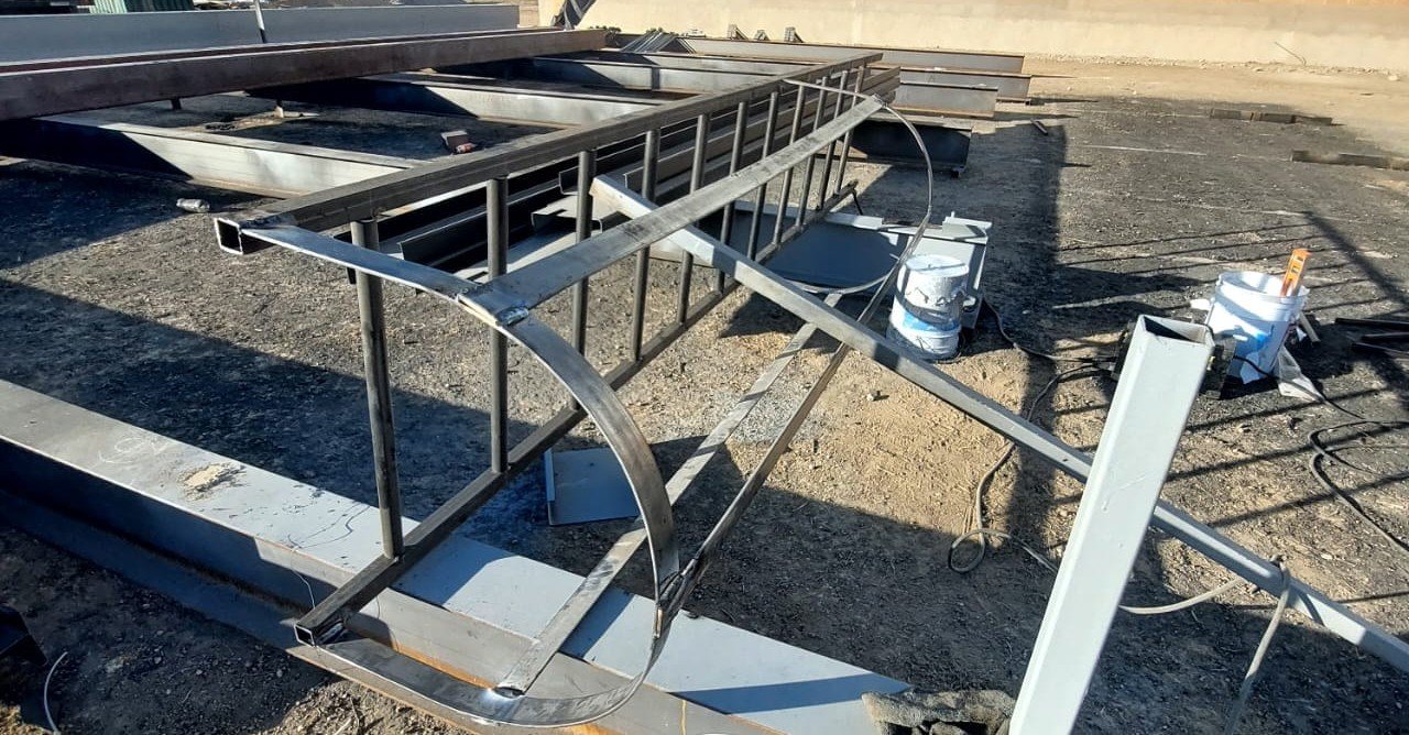 Fabricación de escalera marina en Jocotepec para acceso a embarcación